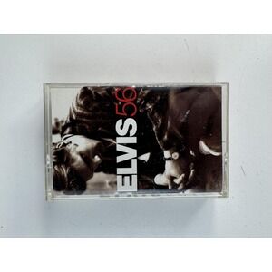 Vintage Elvis Presley Cassette Elvis 56 1996 Black Rock Roll Oldies RCA Music